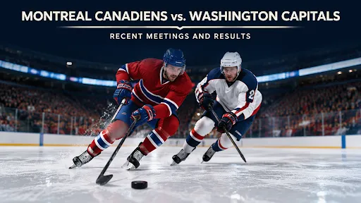 Montreal Canadiens vs. Washington Capitals H2H Records