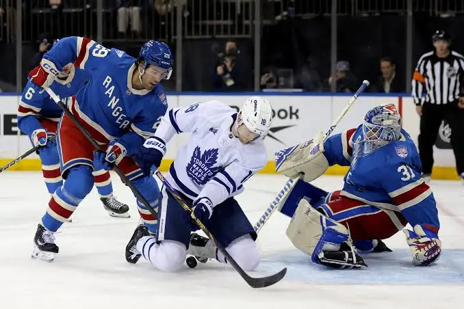 New York Rangers Vs. Toronto Maple