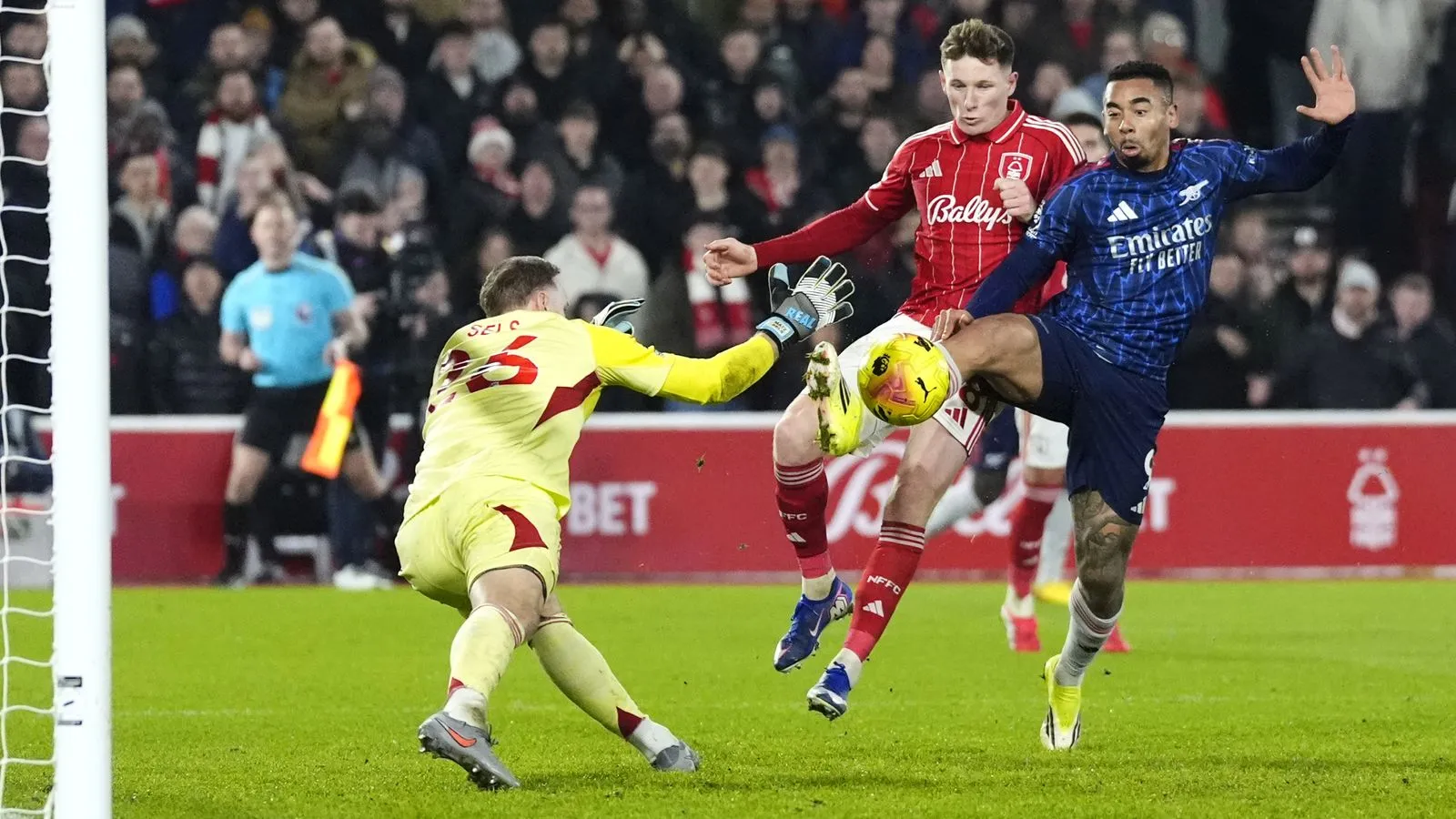 Nottingham forest vs arsenal prediction