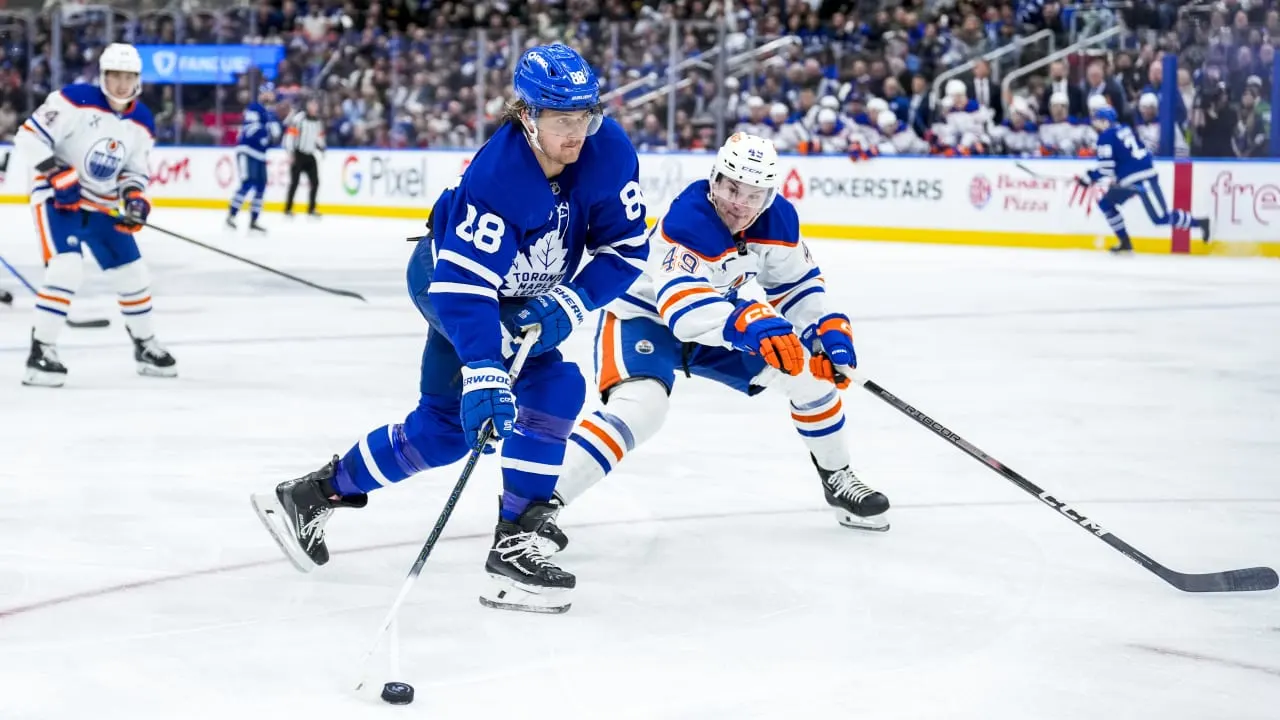 Toronto Maple Leafs Vs. Edmonton Oilers